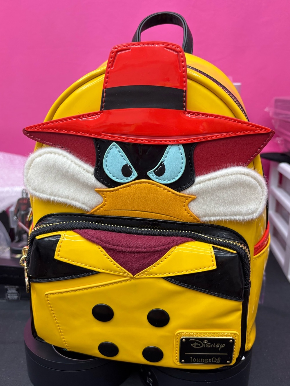 Loungefly Disney Negaduck Cosplay Mini Backpack